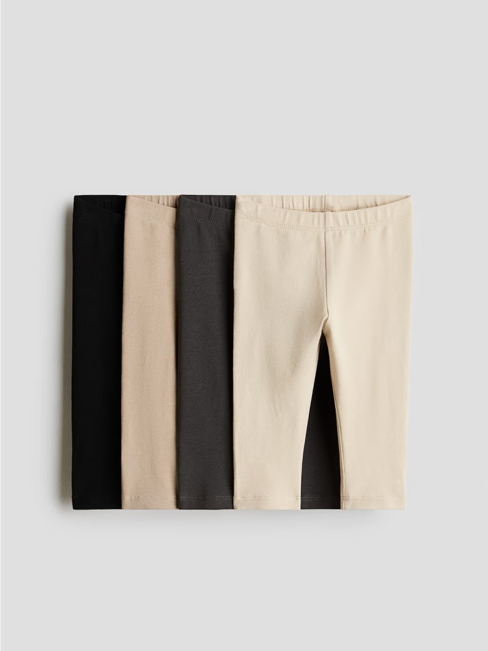 H&M - 4 Pack of Cotton Jersey Leggings
